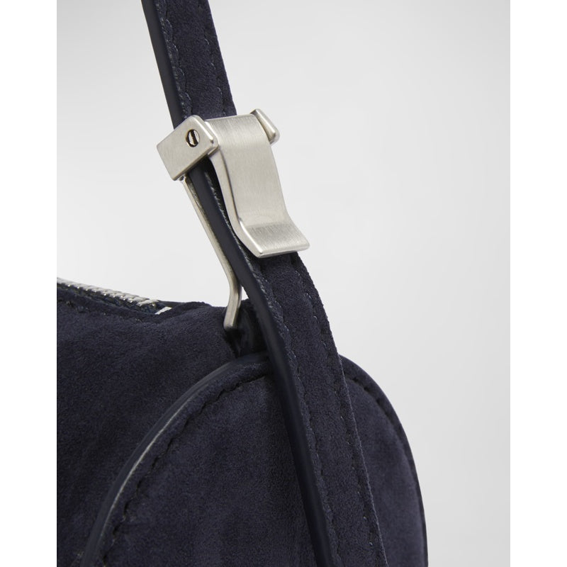Bolsa Shoulder Silo Zip Suede