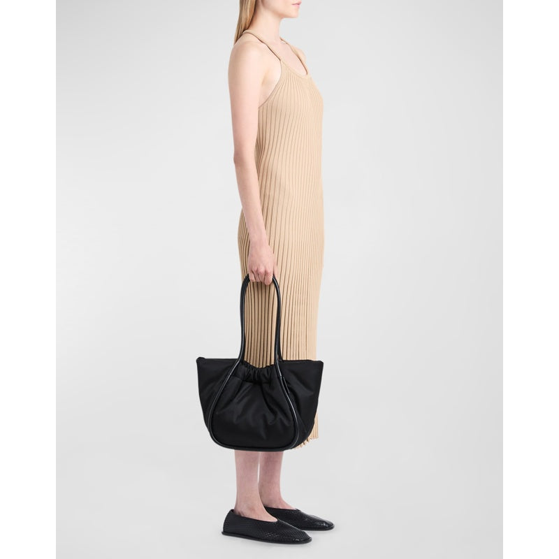 Bolsa Shopper Large Ruched Puffy Nylon
