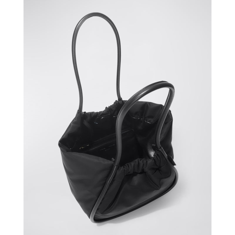 Bolsa Shopper Large Ruched Puffy Nylon