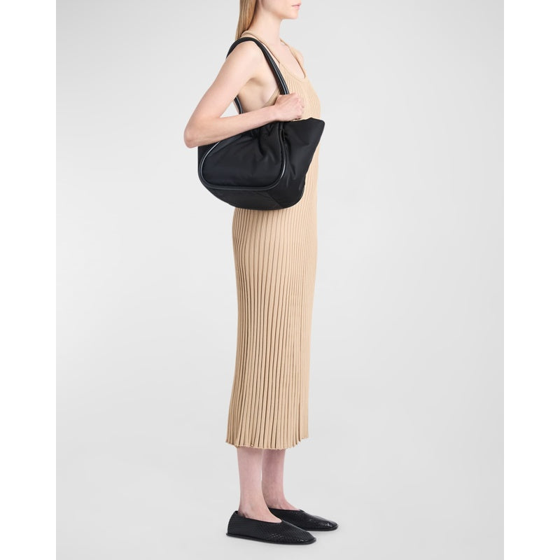 Bolsa Shopper Large Ruched Puffy Nylon