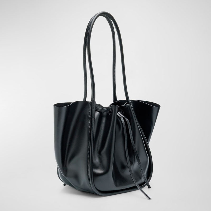 Bolsa Shopper Large Ruched Calf - Mercado de Luxo - O Maior E-Commerce de Bens, Produtos e Serviços de Luxo do Brasil.