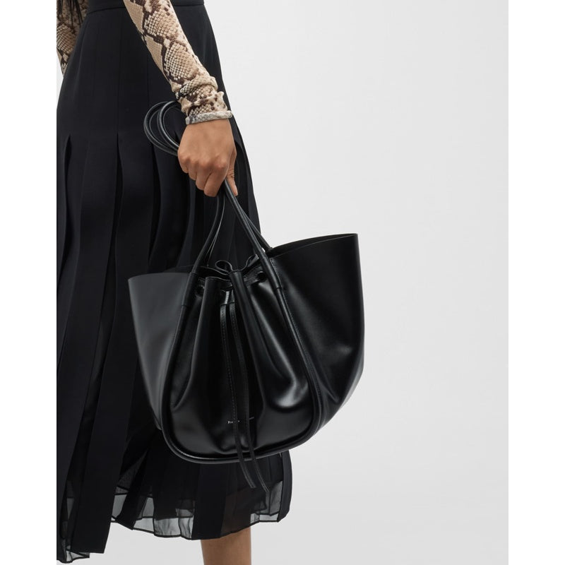 Bolsa Shopper Large Ruched Calf