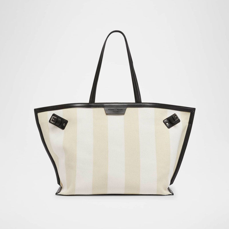 Bolsa Beach Days Striped Canvas - Mercado de Luxo - O Maior E-Commerce de Bens, Produtos e Serviços de Luxo do Brasil.