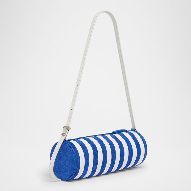 Bolsa Shoulder Silo Striped Napa - Mercado de Luxo - O Maior E-Commerce de Bens, Produtos e Serviços de Luxo do Brasil.