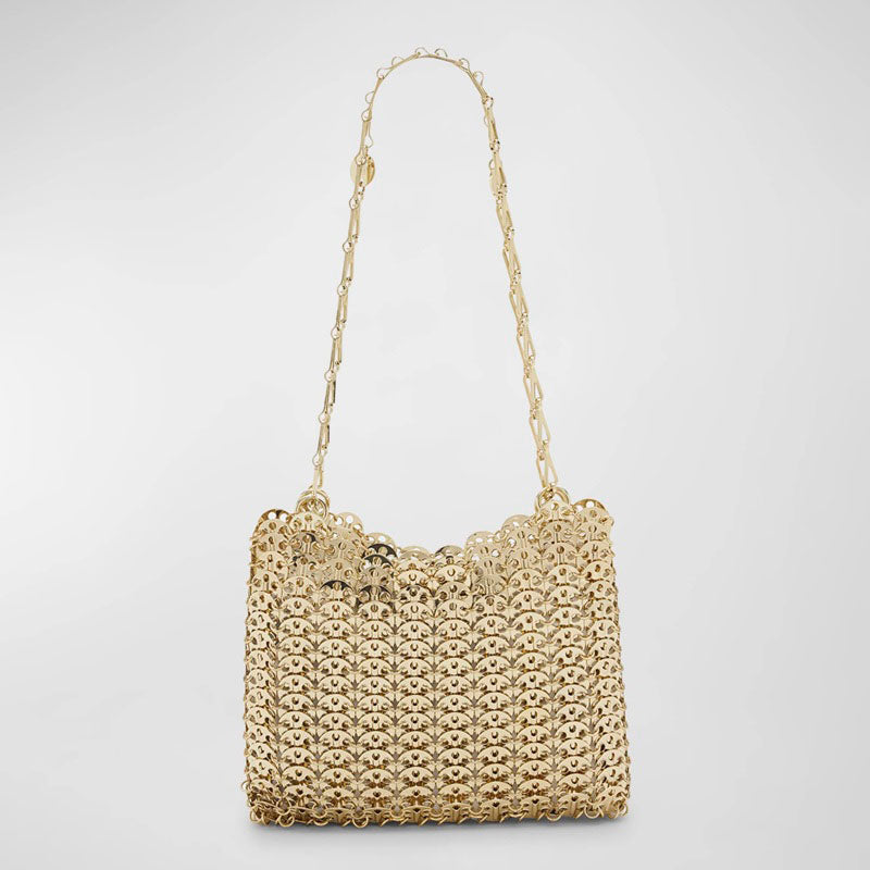 Bolsa Clutch 1969 Allover Disc Brass - Mercado de Luxo - O Maior E-Commerce de Bens, Produtos e Serviços de Luxo do Brasil.
