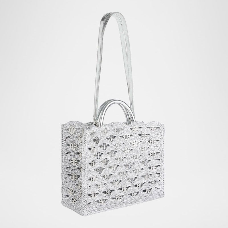 Bolsa Shopper Cabas Metallic Disc - Mercado de Luxo - O Maior E-Commerce de Bens, Produtos e Serviços de Luxo do Brasil.