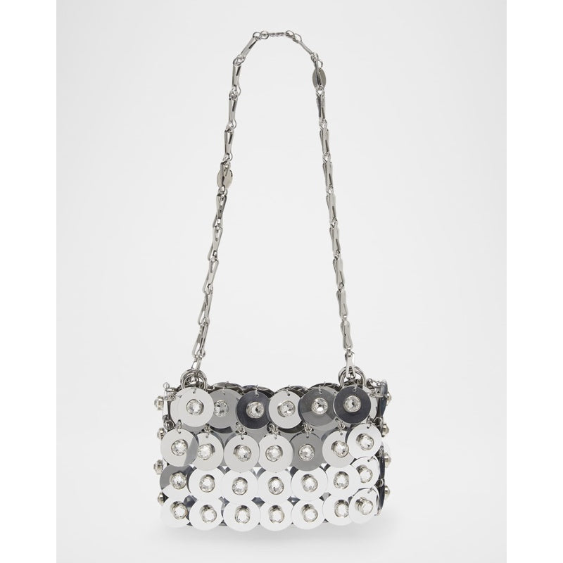 Bolsa Shoulder Sac a Main Embellished Disc