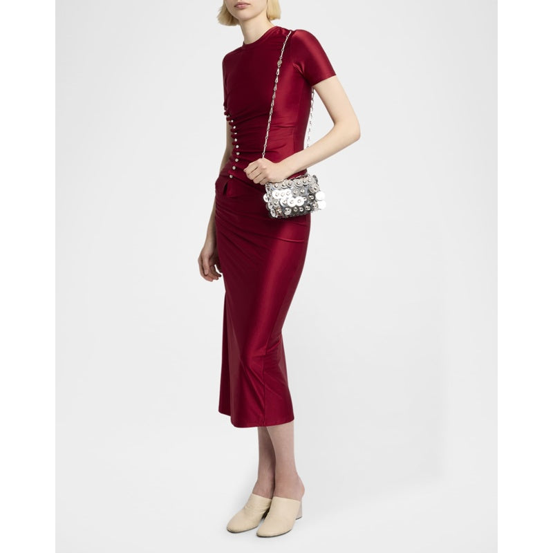 Bolsa Shoulder Sac a Main Embellished Disc