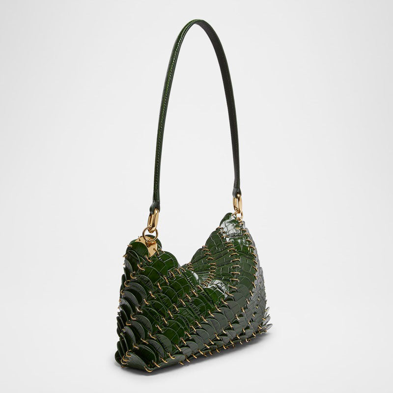 Bolsa Shoulder Sac a Main Disc Croc-Embossed - Mercado de Luxo - O Maior E-Commerce de Bens, Produtos e Serviços de Luxo do Brasil.