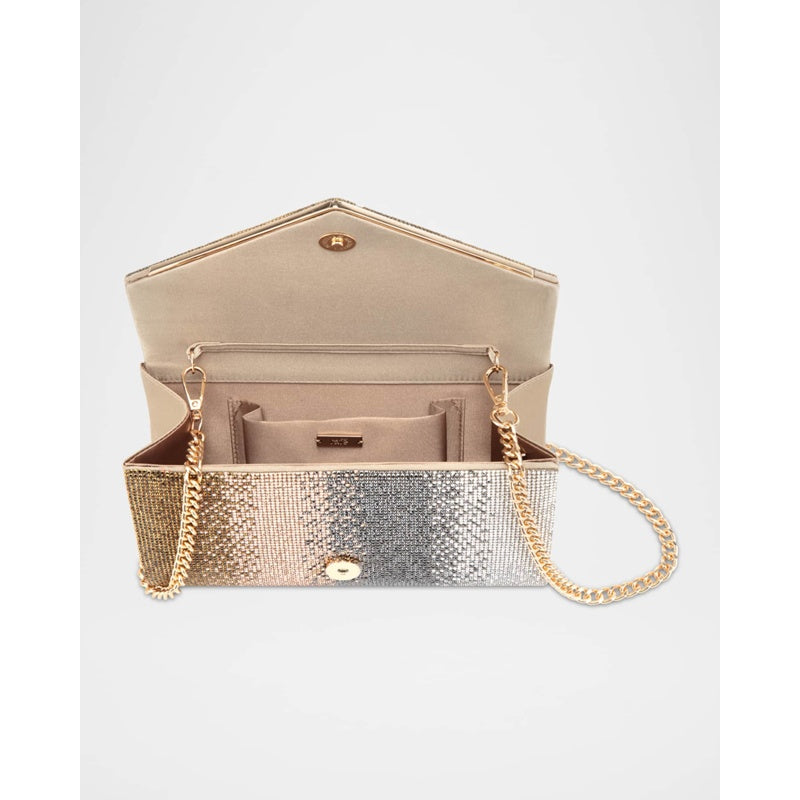 Bolsa Clutch Candy Embellished Envelope Flap
