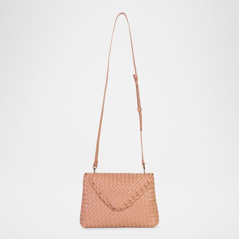 Bolsa Clutch Jamie Envelope Woven - Mercado de Luxo - O Maior E-Commerce de Bens, Produtos e Serviços de Luxo do Brasil.