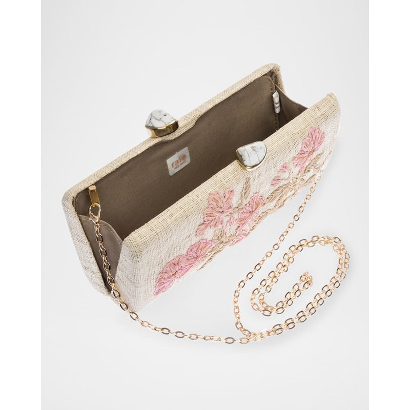 Bolsa Clutch Alessandra Flower Long