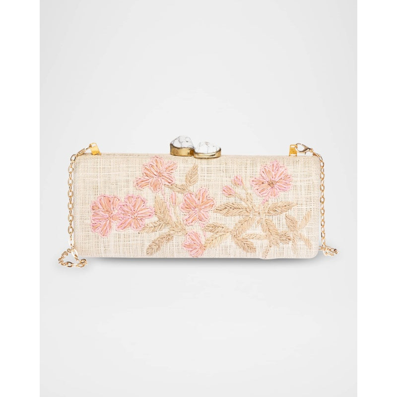Bolsa Clutch Alessandra Flower Long