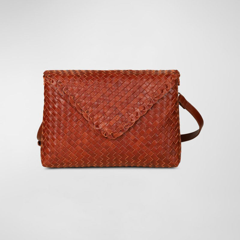 Bolsa Clutch Jamie Envelope Woven - Mercado de Luxo - O Maior E-Commerce de Bens, Produtos e Serviços de Luxo do Brasil.