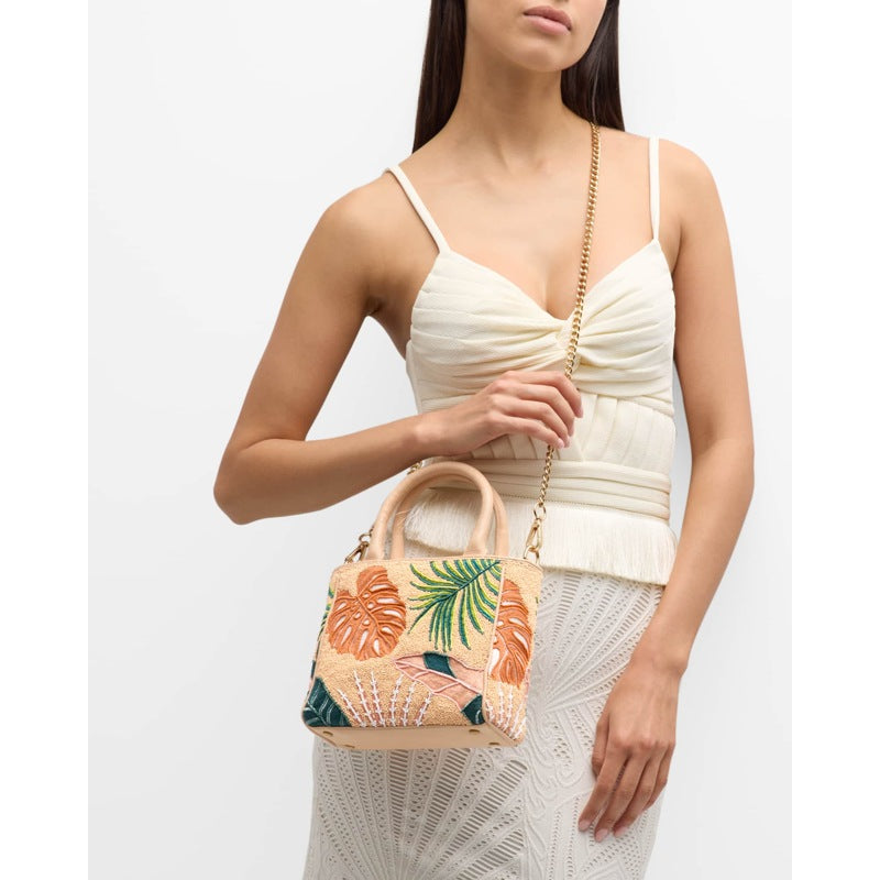 Bolsa Shopper Tasha Plant Beaded
