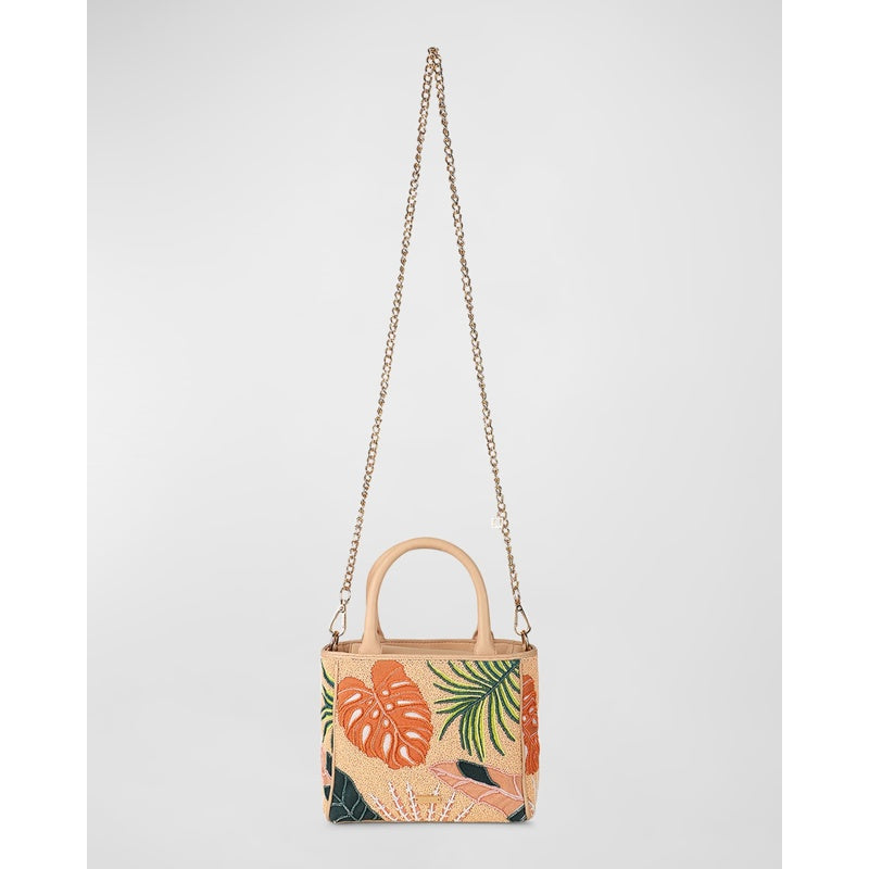 Bolsa Shopper Tasha Plant Beaded