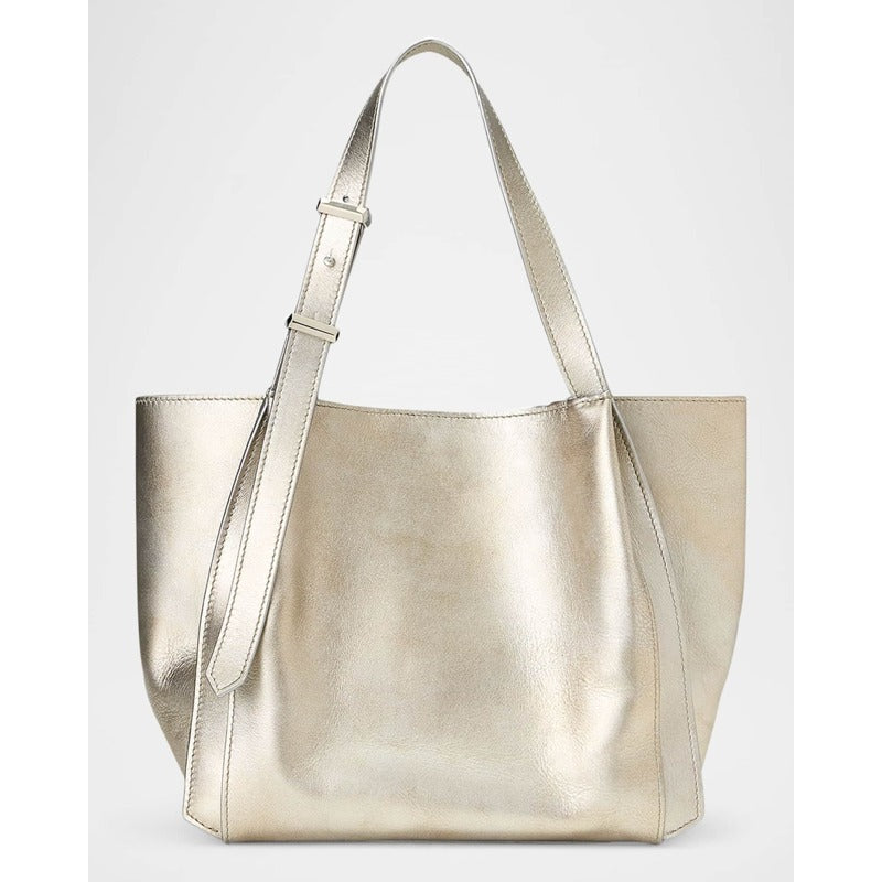 Bolsa Shopper RL 888 Small Metallic Calfskin