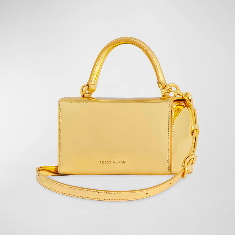 Bolsa Handle G Mini Flap Metallic - Mercado de Luxo - O Maior E-Commerce de Bens, Produtos e Serviços de Luxo do Brasil.