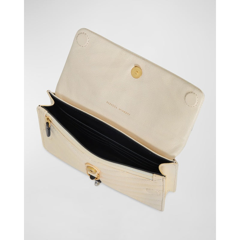 Bolsa Crossbody Edie Mini Quilted Chain
