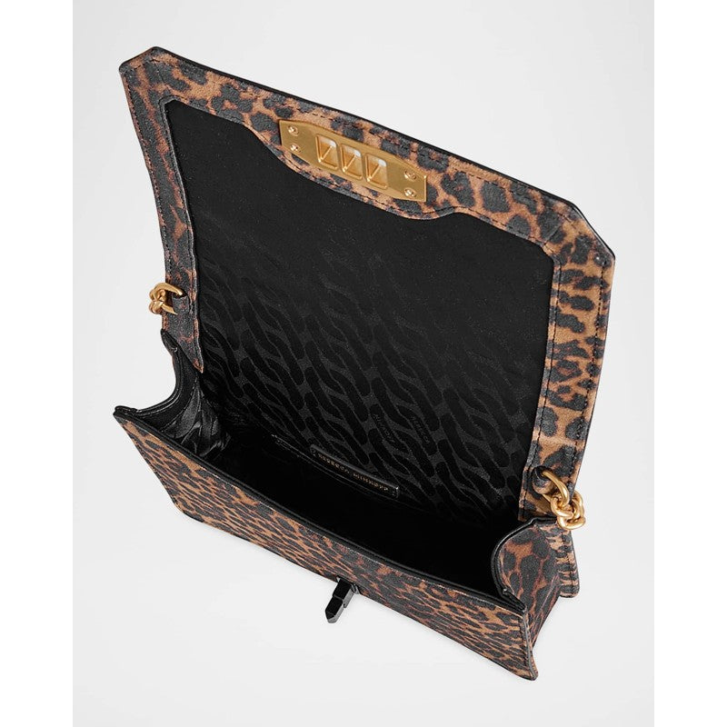 Bolsa Crossbody Love Small Leopard Quilted