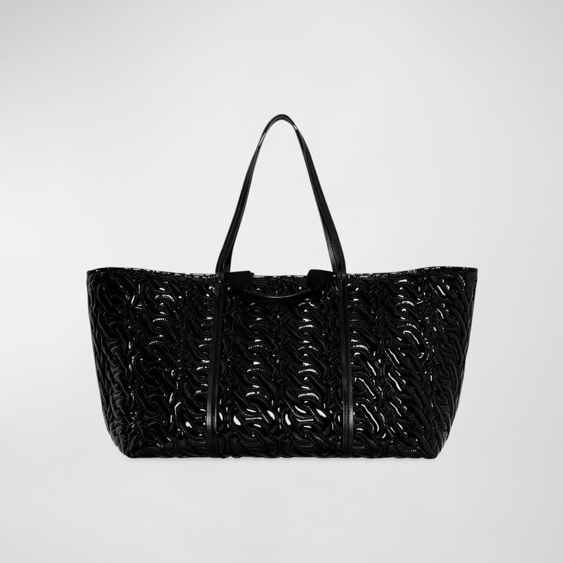 Bolsa Shopper G Large Chain-Link Embossed - Mercado de Luxo - O Maior E-Commerce de Bens, Produtos e Serviços de Luxo do Brasil.