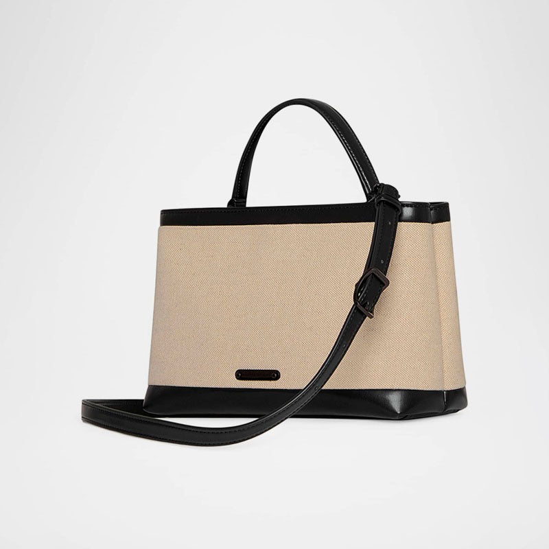 Bolsa Handle Megan Canvas  - Mercado de Luxo - O Maior E-Commerce de Bens, Produtos e Serviços de Luxo do Brasil.