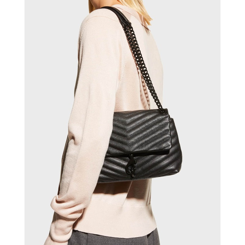 Bolsa Crossbody Edie Quilted Flap