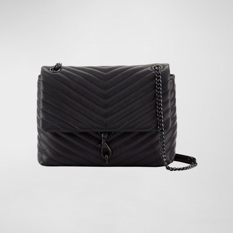 Bolsa Shoulder Edie Quilted Flap - Mercado de Luxo - O Maior E-Commerce de Bens, Produtos e Serviços de Luxo do Brasil.