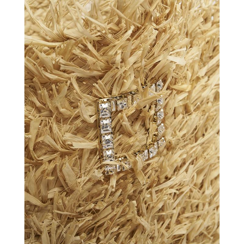 Bolsa Beach Large Fan Fringe Raffia