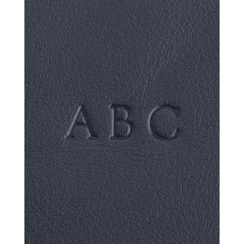Bolsa Wallet Monogrammed Zippered Credit