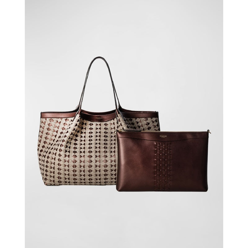 Bolsa Shopper Secret Mosaic Virgin Wool