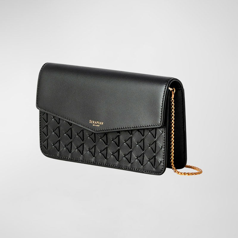 Bolsa Crossbody Mosaic Flap Pochette on Chain - Mercado de Luxo - O Maior E-Commerce de Bens, Produtos e Serviços de Luxo do Brasil.
