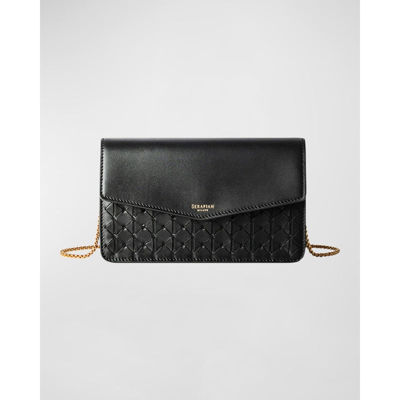 Bolsa Crossbody Mosaic Flap Pochette on Chain