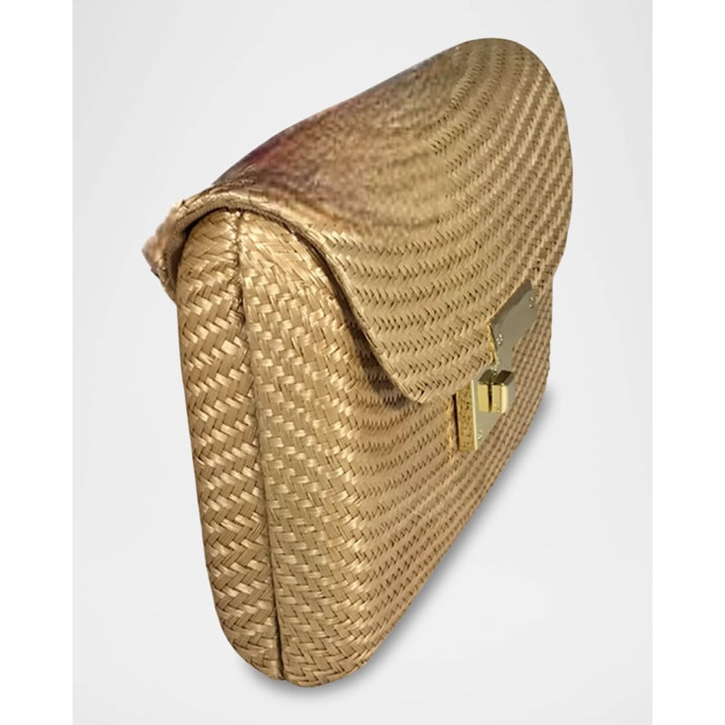 Bolsa Clutch Sasha Bun Straw