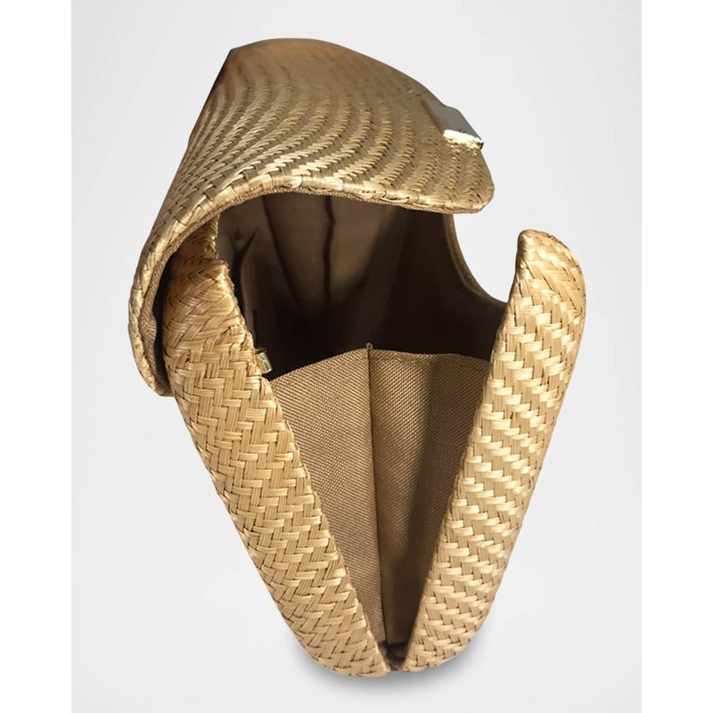 Bolsa Clutch Sasha Bun Straw