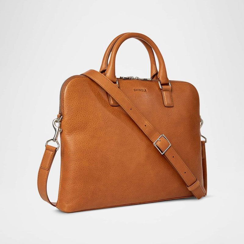 Bolsa Messenger Leather Portfolio Brief - Mercado de Luxo - O Maior E-Commerce de Bens, Produtos e Serviços de Luxo do Brasil.