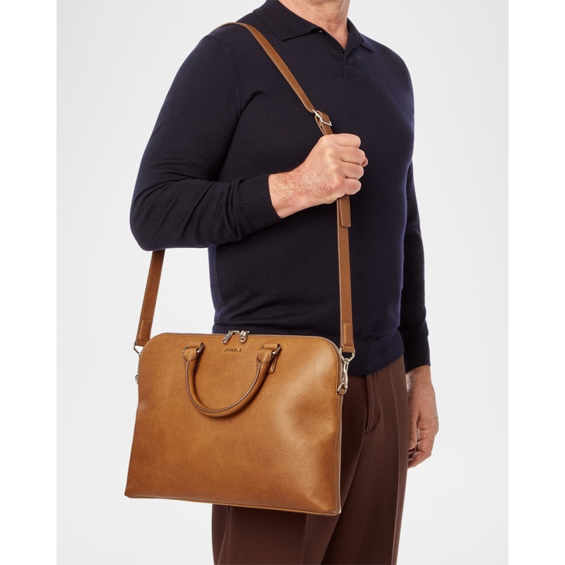 Bolsa Messenger Leather Portfolio Brief