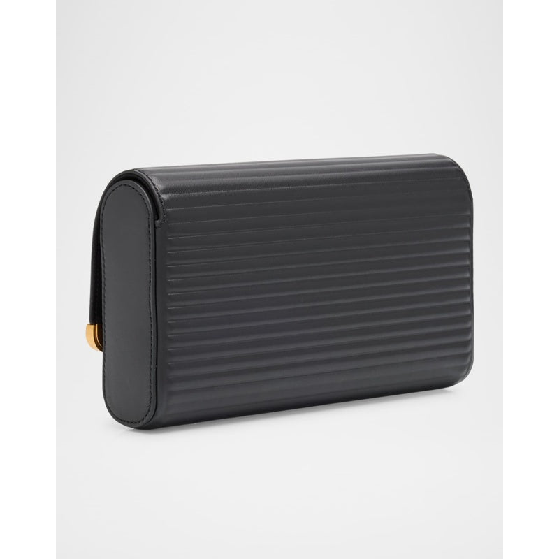 Bolsa Clutch Rolo Flap Padded
