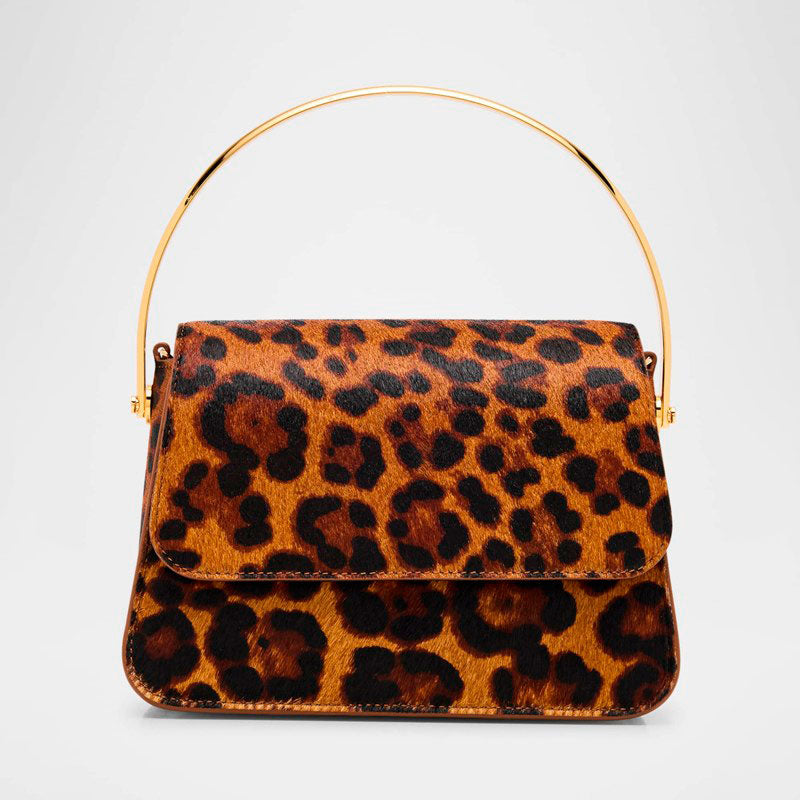 Bolsa Handle Aria Mini Leopard Calf Hair - Mercado de Luxo - O Maior E-Commerce de Bens, Produtos e Serviços de Luxo do Brasil.