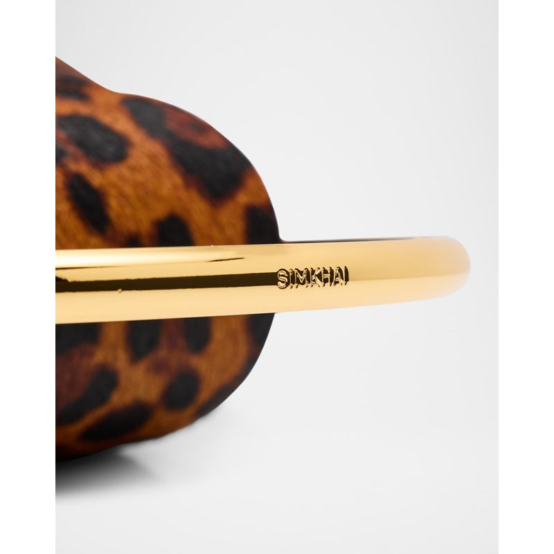 Bolsa Handle Aria Mini Leopard Calf Hair