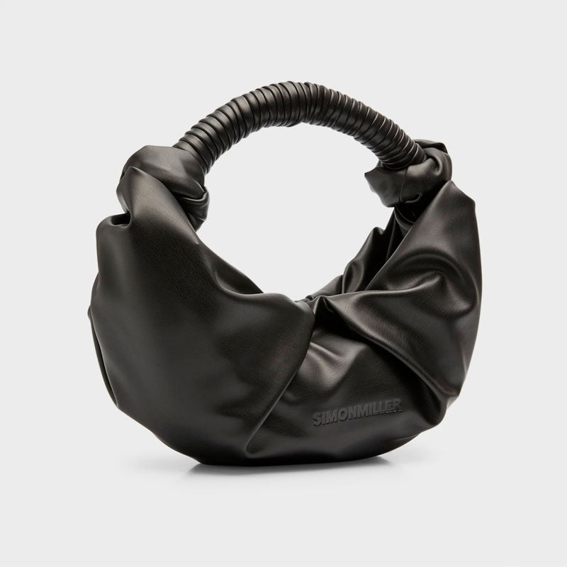 Bolsa Shoulder Lopsy Ruched Faux-Leather  - Mercado de Luxo - O Maior E-Commerce de Bens, Produtos e Serviços de Luxo do Brasil.