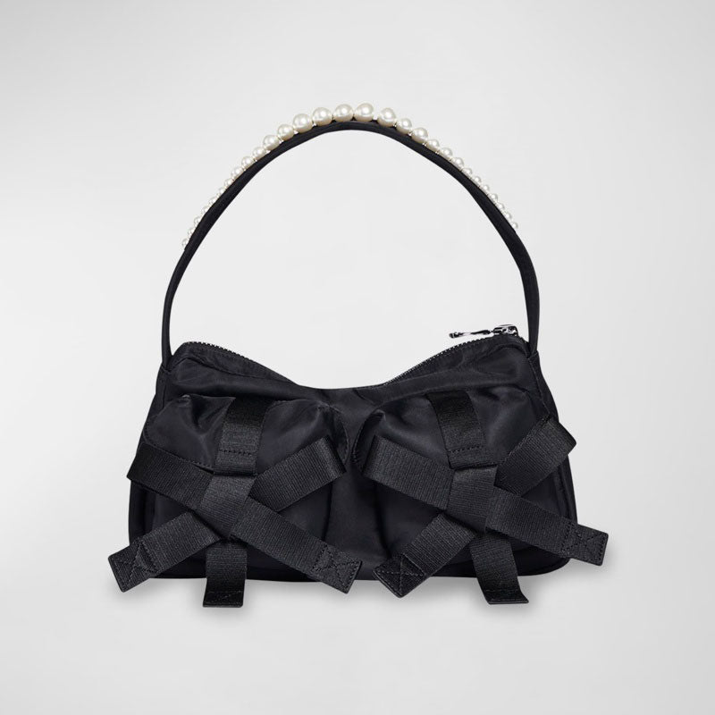 Bolsa Shoulder Utility Bow Pearly Pochette - Mercado de Luxo - O Maior E-Commerce de Bens, Produtos e Serviços de Luxo do Brasil.