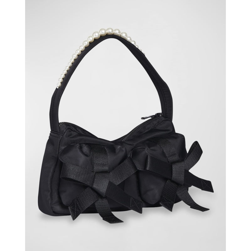 Bolsa Shoulder Utility Bow Pearly Pochette