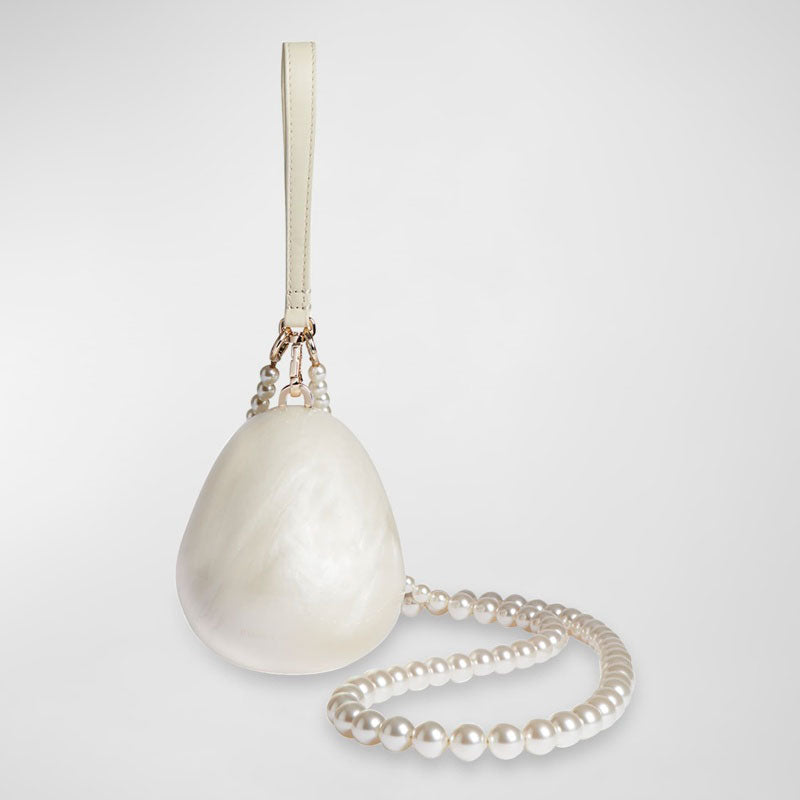 Bolsa Crossbody Micro Pearly Egg - Mercado de Luxo - O Maior E-Commerce de Bens, Produtos e Serviços de Luxo do Brasil.