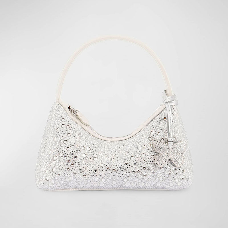 Bolsa Shoulder Precious Mini Embellished - Mercado de Luxo - O Maior E-Commerce de Bens, Produtos e Serviços de Luxo do Brasil.
