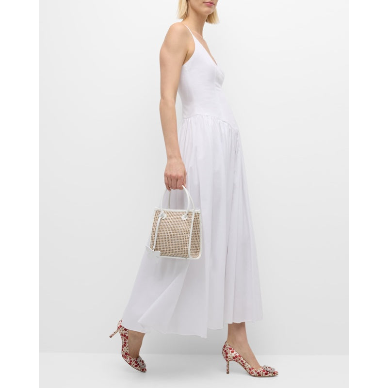 Bolsa Shopper Mini North-South Raffia
