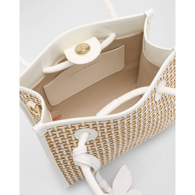 Bolsa Shopper Mini North-South Raffia