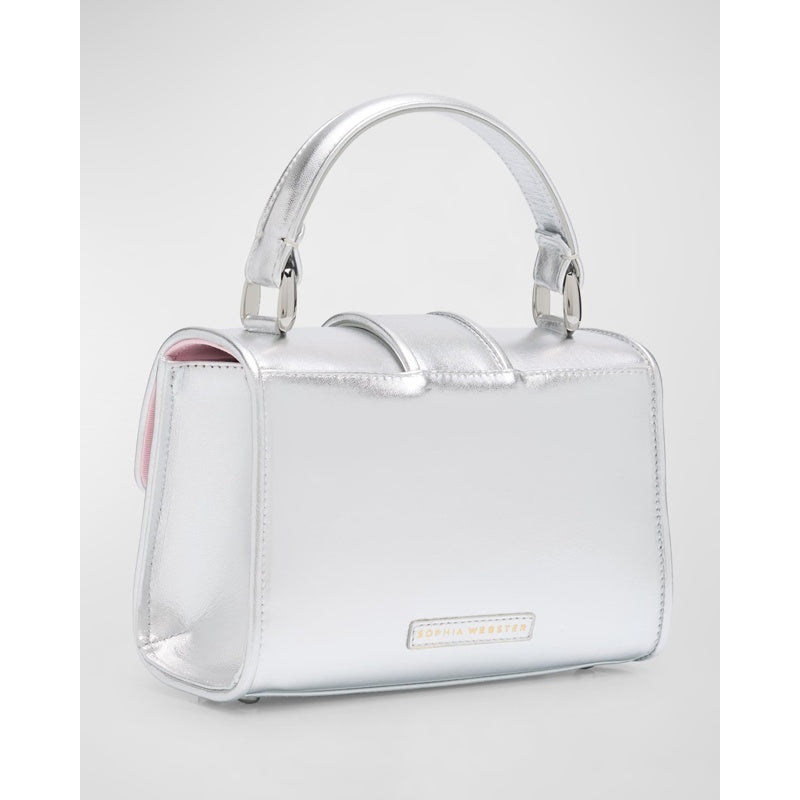 Bolsa Handle Amora Heart Metallic