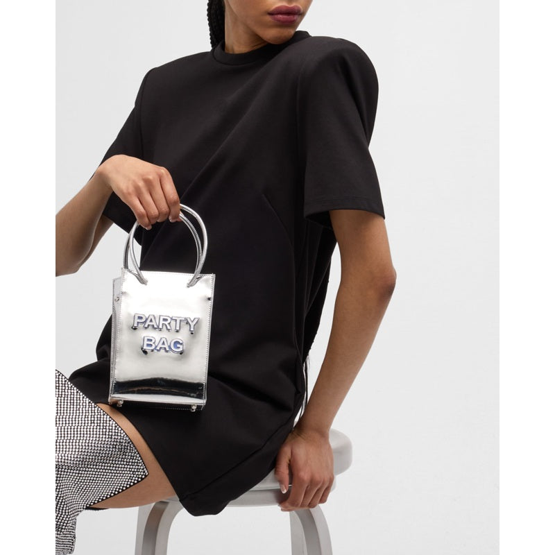 Bolsa Handle Micro Party Metallic