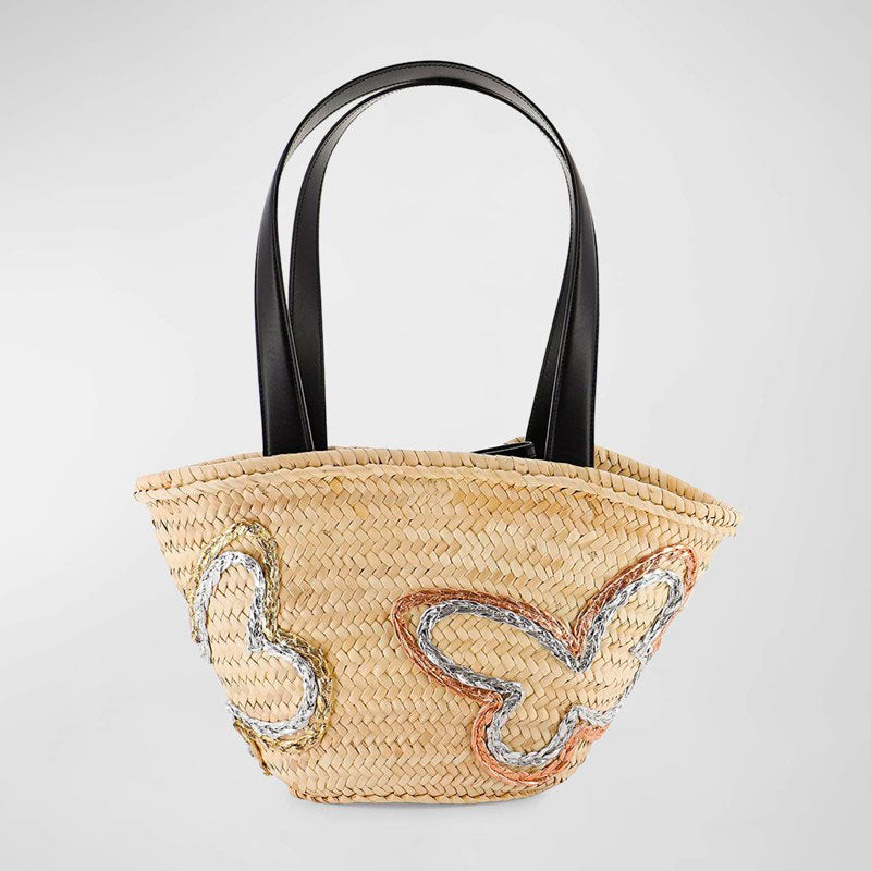 Bolsa Shopper Taya Raffia - Mercado de Luxo - O Maior E-Commerce de Bens, Produtos e Serviços de Luxo do Brasil.